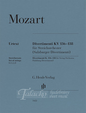 Divertimenti K. 136-138 for String Orchestra, Set of Strings (3.3.2.2.)